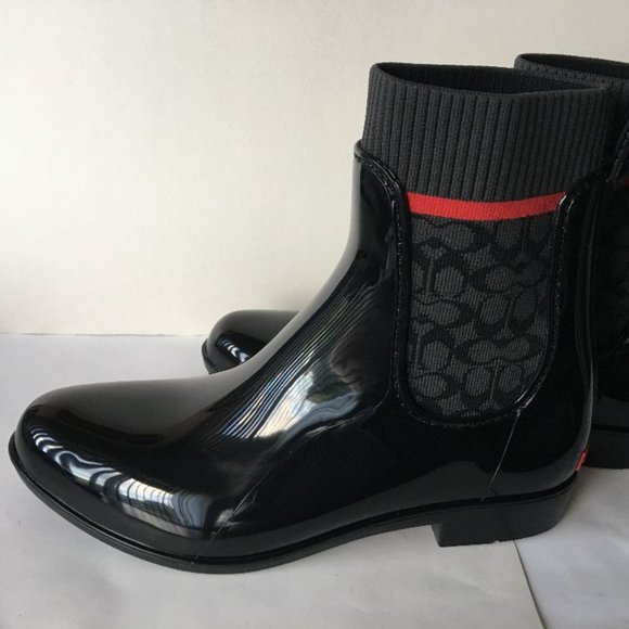 NEW Coach Women's Rivington Rain Bootie Size 8 - Picture 2 of 5